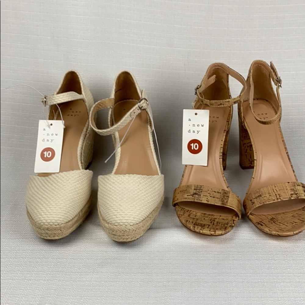 a new day Women’s Size 10 Ema heels Olivia Wedges
